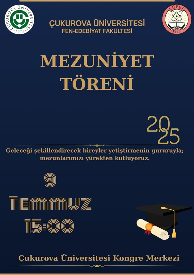 Ç.Ü. Fen-Edebiyat Fakültesi Mezuniyet Töreni