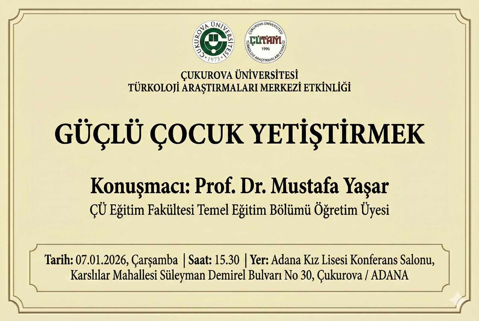 Güçlü Çocuk Yetiştirmek