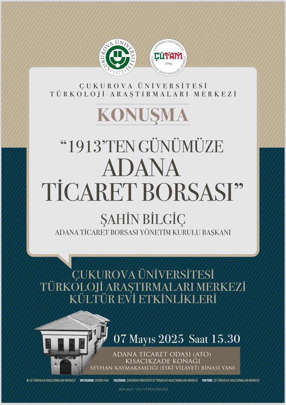 1913'ten Günümüze Adana Ticaret Borsası