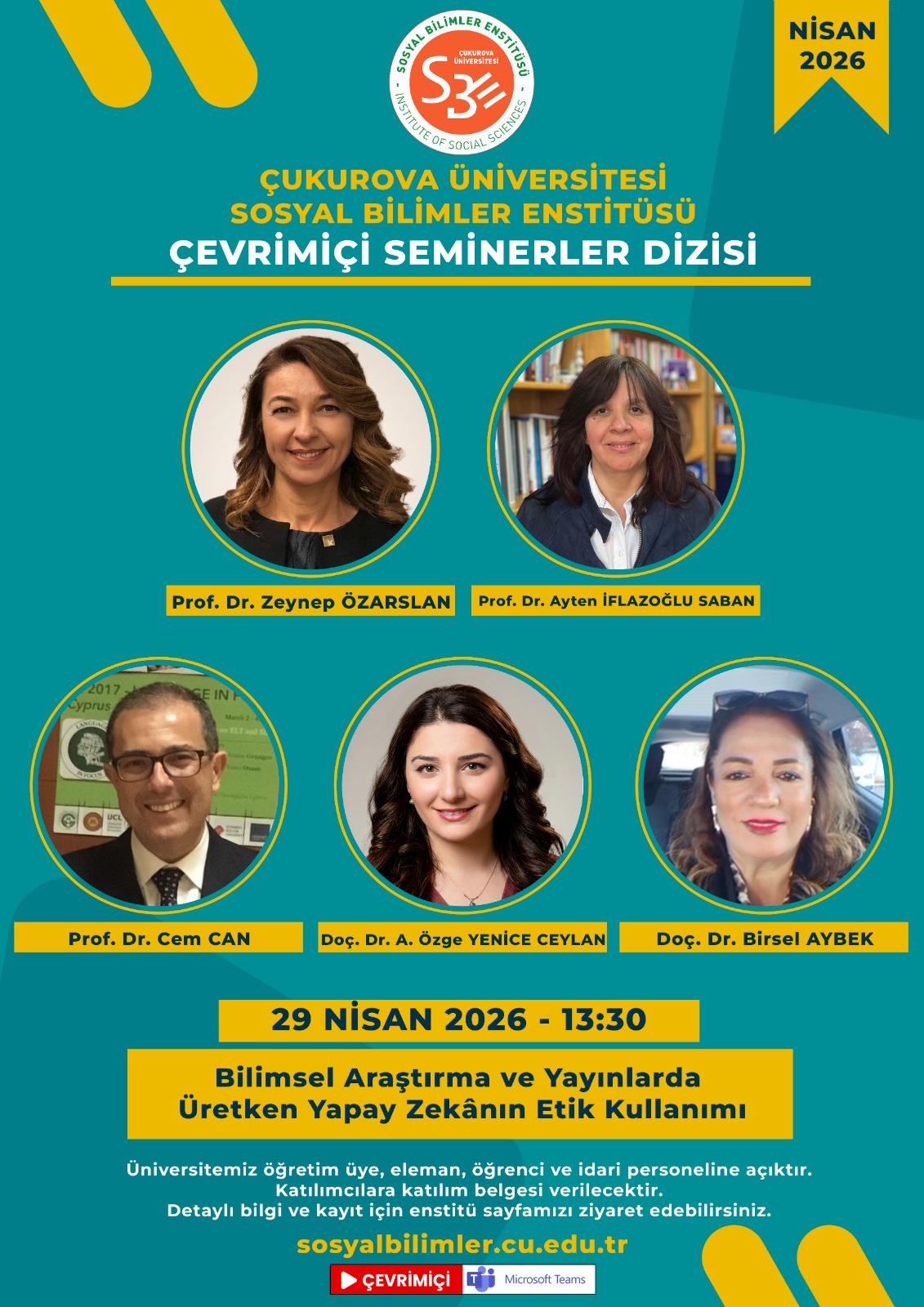 Sosyal Bilimler Enstitüsü Etkinliğidir
