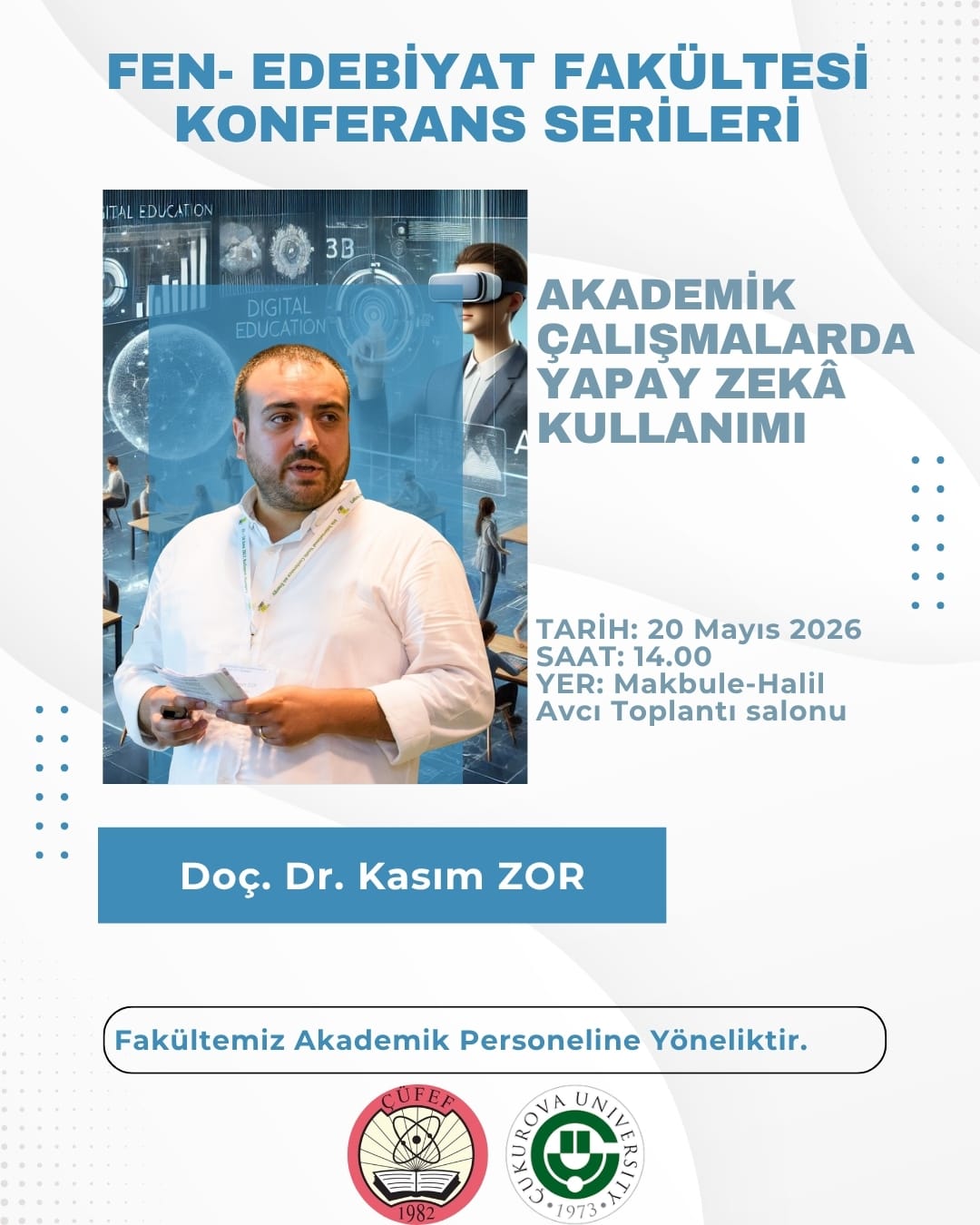Fen-Edebiyat Fakültesinin Yapay Zeka Konferansı
