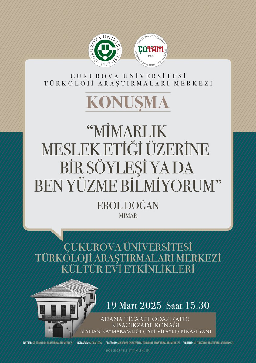 Mimarlık Meslek Etiği Üzerine Bir Söyleşi Ya da Ben Yüzme Bilmiyorum
