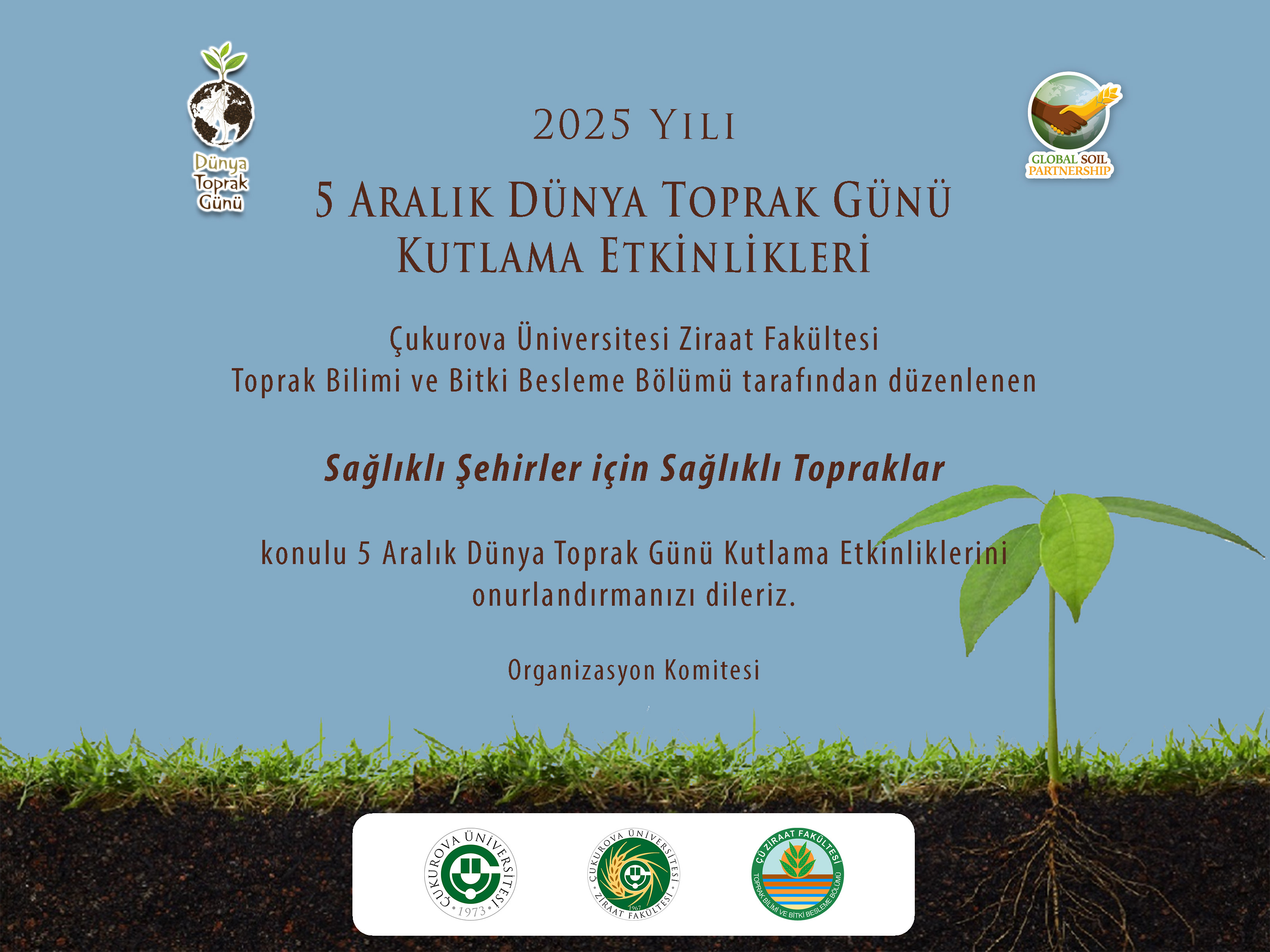 5 Aralık Dünya Toprak Günü Kutlama Etkinlikleri