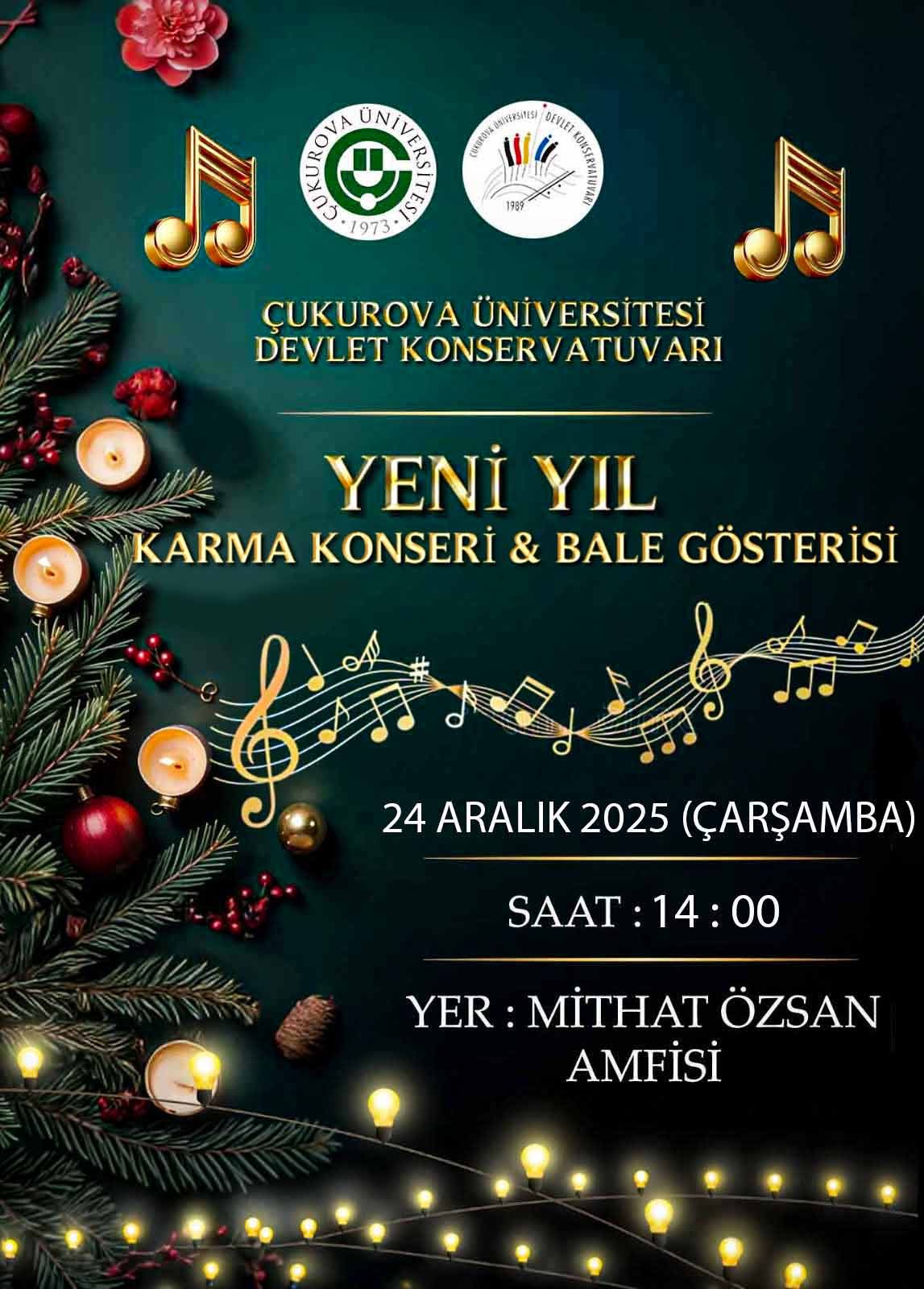 Yeni Yıl Karma Konseri ve Bale Gösterisi